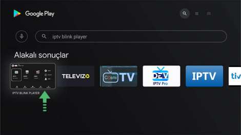 IPTV Blink Player Kurulum 2