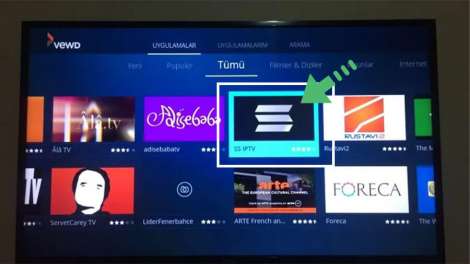 Vestel Smart TV SS IPTV İndir